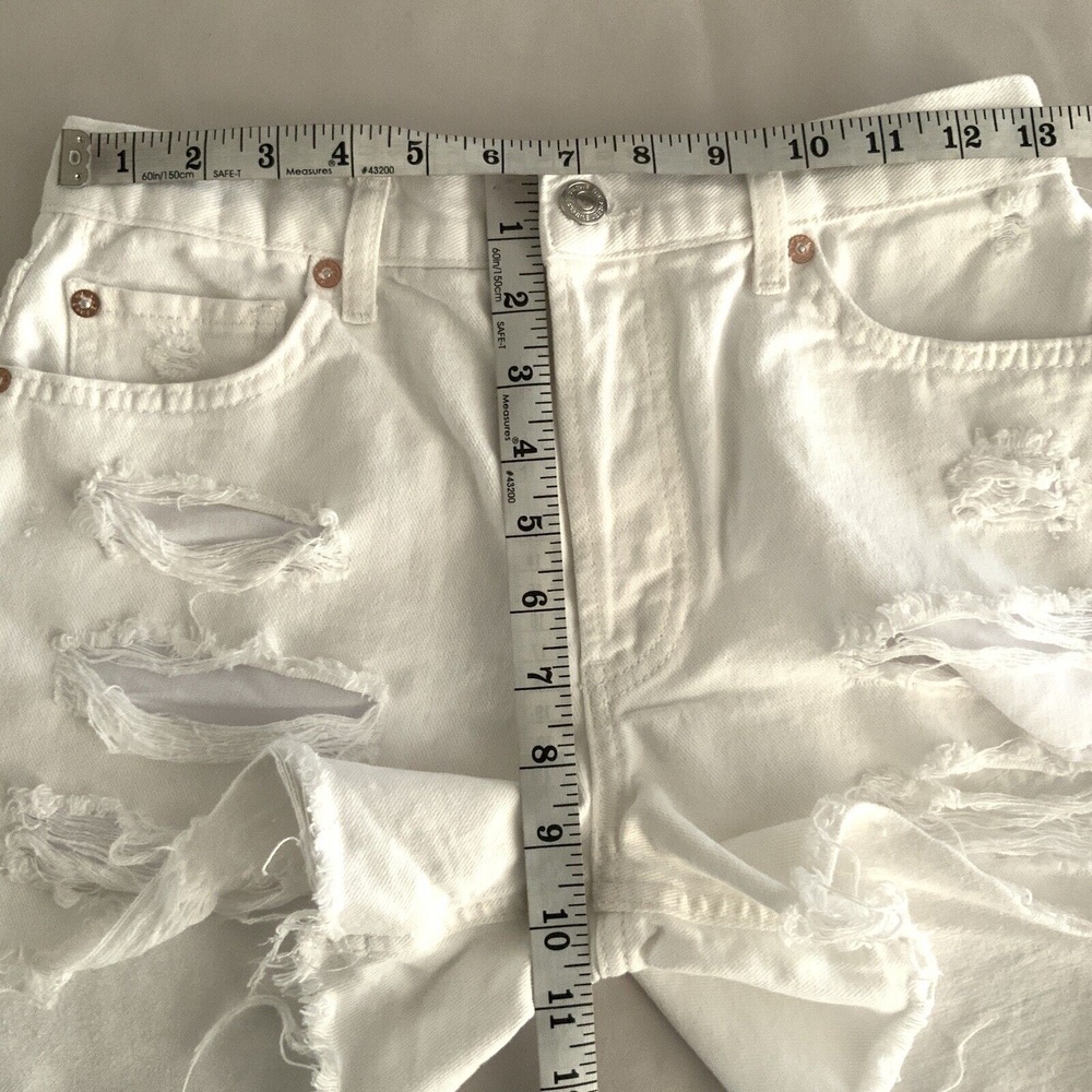 We The Free Distressed Shorts Raw Hem Rigid 25 - Picture 7 of 11